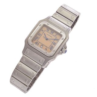 Cartier Santos Stainless Steel Wristwatch
