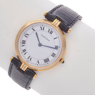 Gent's Cartier 18k Vendome Trinity Wristwatch