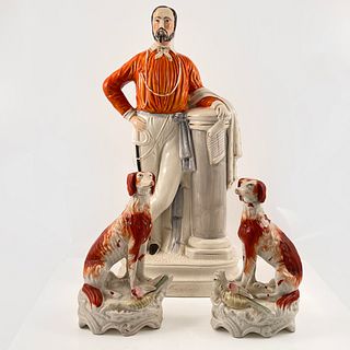 Staffordshire Pottery figure of Garibaldi