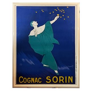 Cognac Sorin Vintage Poster