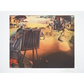 After Salvador Dali (Spanish, 1904-1989) Impressions of Africa, circa 1980