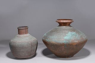 Two Antique Bronze Vessels