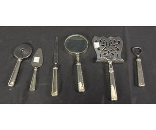 6-PIECES OF WHITING MFG. CO. "MADAME MORRIS" SET