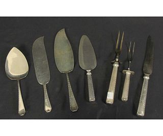7-PIECES OF WHITING MFG. CO. "MADAME MORRIS" SET