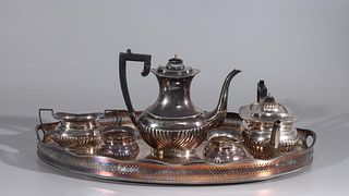 Silver Plated Tea & Coffee Service