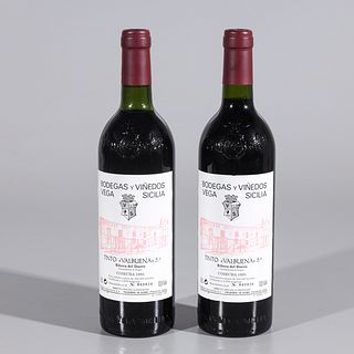 Two Bottles of Bodegas Y Vinedos Vega Sicilia
