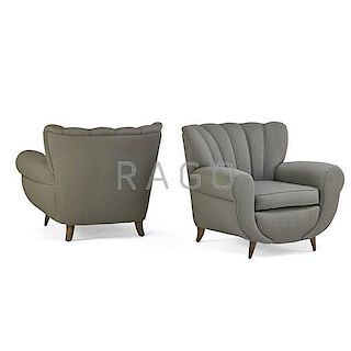 GUGLIELMO ULRICH (Attr.) Pair of lounge chairs