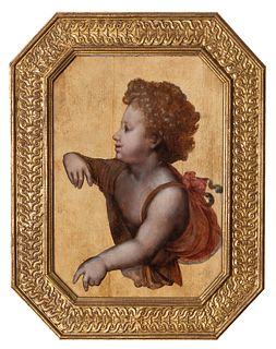 Lombard School; first third of the sixteenth century. 
"Child". 
Oil on panel.