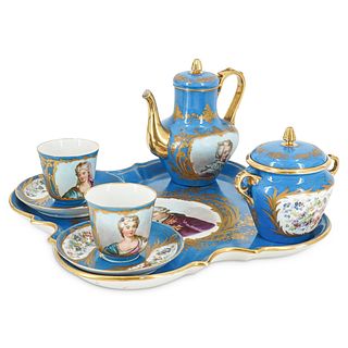 19th Cent. Sevres Porcelain Tea Set