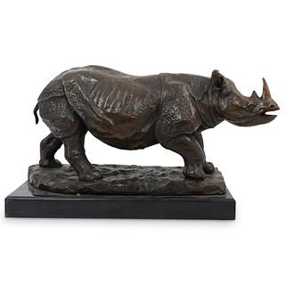 Antoine-Louis Barye (French, 1795-1875) Rhino