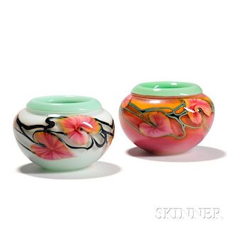 Two Lotton Studio Vases