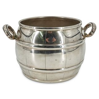 Camusso Peruvian Sterling Silver Handled Ice Bucket