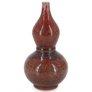 Qing Chinese Porcelain Flammable Double Gourd Vase