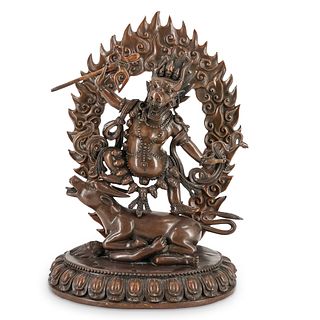 Hindu Deity Shiva Bronze Statue
