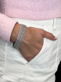 Platinum Diamond BraceletÂ 