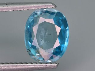CERTIFIED BLUE ZIRCON - CAMBODIA - 2.80 Cts