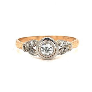 Edwardian 18k Diamond Ring