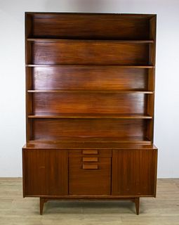 Jens Risom Mid Century Modern Bookcase