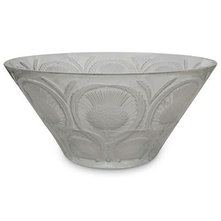 Lalique Crystal "Pineapple Thistle" Bowl
