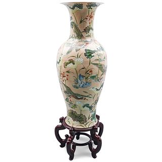 Monumental Chinese Porcelain Vase
