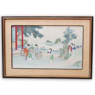 Chinese Painting On Silk