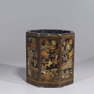 Chinese Lacquer Vessel