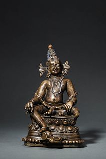 10th C.  Bronze Bodhisattva Statue
