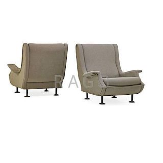 MARCO ZANUSO; ARFLEX Pair of Regent chairs