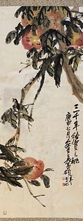 A Chinese Painting of Peaches