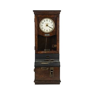 1900's Time Clock by International Time Recording Co.