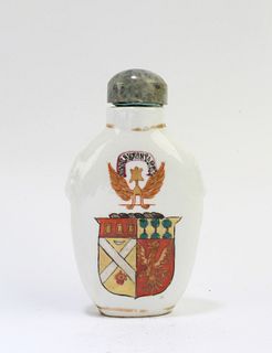A Porcelain Snuff Bottle