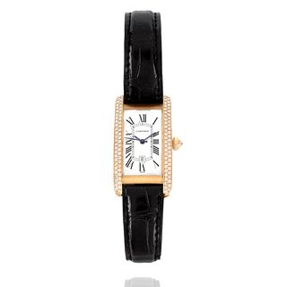 Cartier Tank Americaine 18K Watch
