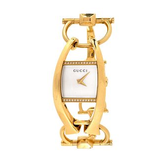Gucci 18K Bracelet Watch
