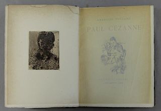 "Paul Cezanne" Book by A. Vollard with Original