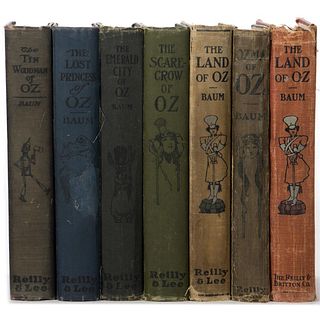 Collection of Seven earlier L. Frank Baum Oz Books