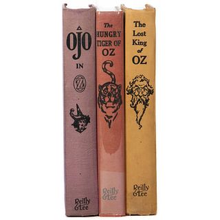 Collection of 3 Ruth Plumly Thompson Oz Books