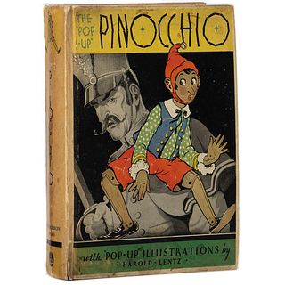 The Pop-Up Pinocchio with pop-up illustrations by Harold Lentz