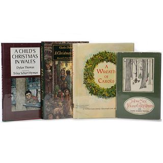 4 Signed Christmas Books by Trina Schart Hyman