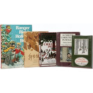 Five Signed Christmas Books by Trina Schart Hyman