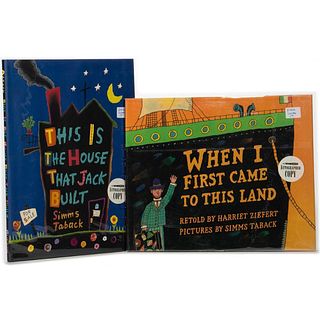 Two Signed First Editions by Caldecott Winner Simms Taback