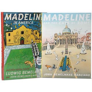 Two Signed First Edition Madeline Books