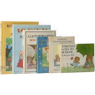 6 Early Rosemary Wells First Edition Hornbook Review Copies