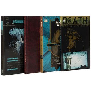 Set of Four Signed volumes in Neil Gaimans Sandman Series Sandman