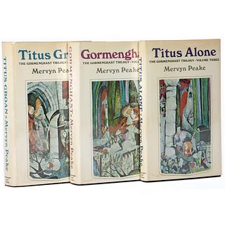 The Gormenghast Trilogy - Three Volume Set by Mervyn Peake