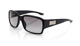 * A Pair of Christian Dior Black Sunglasses,