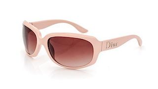 * A Pair of Christian Dior Pink Sunglasses,