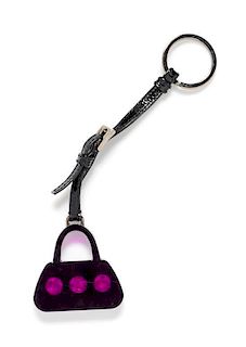 A Prada Handbag Keychain,