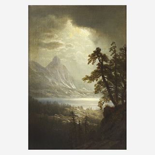Albert Bierstadt (American, 1830–1902) Estes Park Morning, Colorado