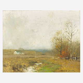 Bruce Crane (American, 1857–1937) Autumn Landscape