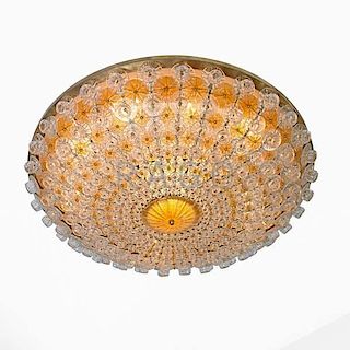 BAROVIER-TOSO Large chandelier